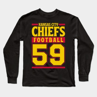 Kansas City Chiefs 1959 American Football Team Long Sleeve T-Shirt